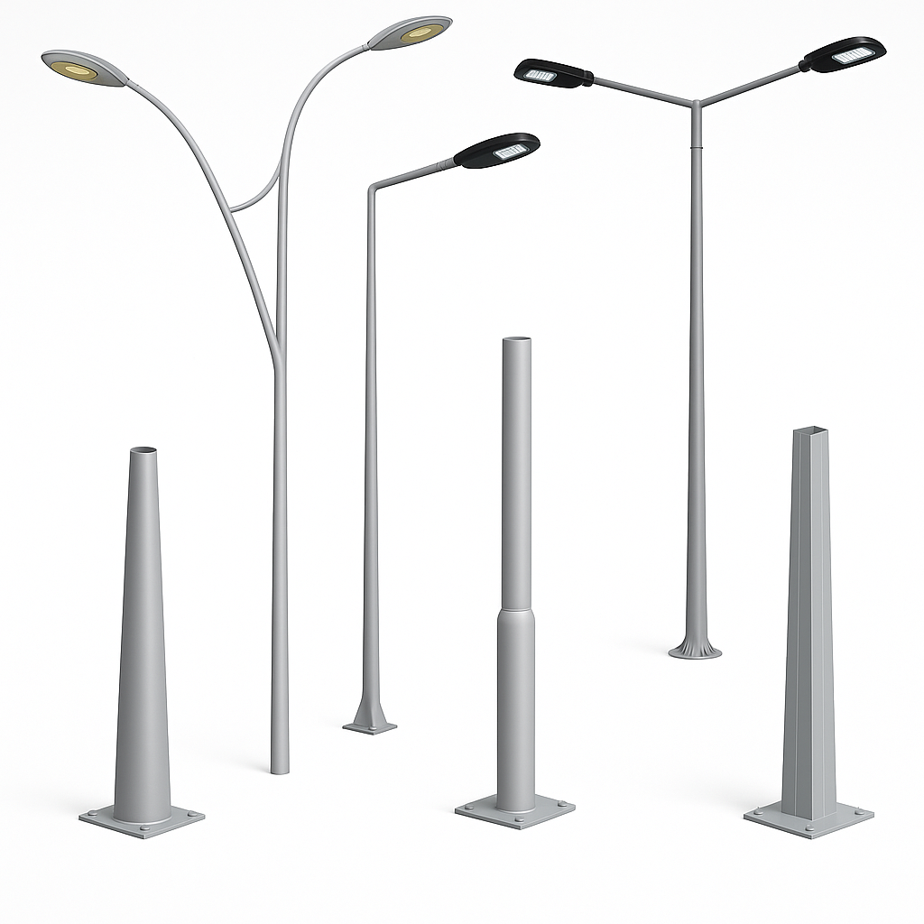 DİREK VE BOLARD AYDINLATMA SERİSİ